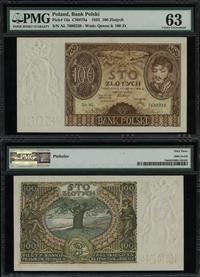 100 złotych 2.06.1932, seria AŁ, numeracja 76892
