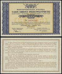 bon na 20 złotych 1.06.1939, numeracja 1078543, 