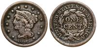 1 cent 1854, Filadelfia, typ Young Head, brąz, K