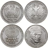zestaw 2 monet, w skład zestawu wchodzą: 5 marek