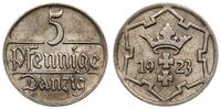 Polska, 5 fenigów, 1923