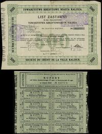 Polska, 8 % list zastawny na 500 złotych, 1.07.1928