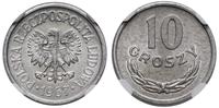 10 groszy 1967, Warszawa, aluminium, wyśmienity 