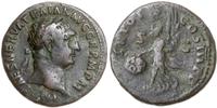 as 99-100, Rzym, Aw: Głowa cesarza w wieńcu laur