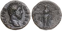 as 136-138, Rzym, Aw: Głowa cezara w prawo, L AE