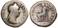denar 128-136, Rzym, Aw: Popiersie cesarzowej w 
