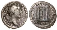 denar 158-159, Rzym, Aw: Głowa cesarza w wieńcu 