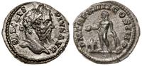 denar 206, Rzym, Aw: Głowa cesarza w wieńcu laur