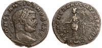follis 303-305, Rzym, Aw: Głowa cezara w wieńcu 