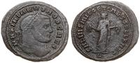follis 299-303, Kartagina, Aw: Głowa cesarza w p