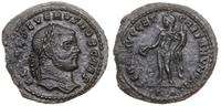 follis 305-306, Cyzicus, Aw: Głowa władcy w praw