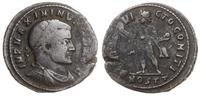 brąz 312-313, Ostia, Aw: Popiersie cesarza w wie
