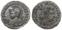 follis 321-324, Cyzicus, Aw: Popiersie cesarza z