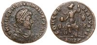 brąz 378-383, Antiochia, Aw: Popiersie cesarza w