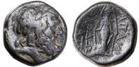brąz 133–48 pne, Aw: Głowa Zeusa w prawo, w wień