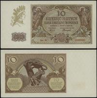 10 złotych 1.03.1940, seria N, numeracja 0386623