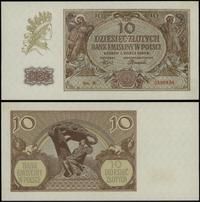 10 złotych 1.03.1940, seria N, numeracja 0386634