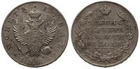 rubel 1824, Petersburg, srebro 20.11 g