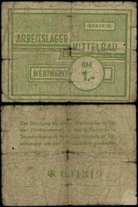 Arbeitslager Mittelbau, Nordhausen, bon na 1 markę, (1943–1945)