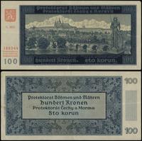 100 koron 20.08.1940, seria 08G, numeracja 12634