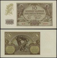 10 złotych 1.03.1940, seria H, numeracja 5394897