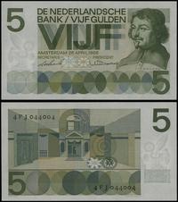 5 guldenów 26.04.1966, seria 4FJ, numeracja 0440