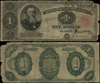 1 dolar 1891, seria B 10425671 ✭, czerwona piecz