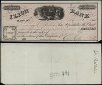 czek bankowy na 1.000 dolarów 1864, numeracja 72