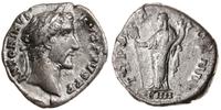 denar 145-161, Rzym, Aw: Głowa cesarza w wieńcu 