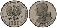 1.000 złotych - pierwsze uderzenia stempla 1983,