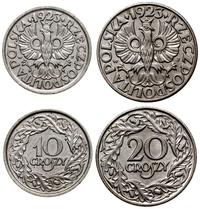 zestaw 2 monet 1923, Warszawa, w skład zestawu w