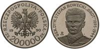 200.000 złotych 1990, Warszawa, gen. Tadeusz Row
