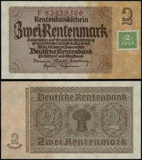 2 Reichsmark 1948, seria F, numeracja 83459366, 