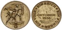 Niemcy, Medal Pamiątkowy 1 października 1938 (Medaille zur Erinnerung an den 1. Oktober 1938), 1938