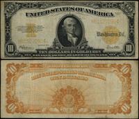 10 dolarów 1922, seria H81527096, żółta pieczęć,