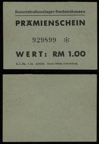 bon na 1 markę  (1944), numeracja 929899 ✻, papi