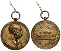 medal jubileuszowy 1898, Popiersie władcy w praw