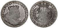trojak 1754, Lipsk, rzadki nominał, moneta niedo