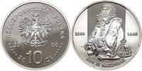 10 złotych 2000, Warszawa, Jan II Kazimierz 1648