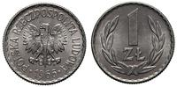 1 złoty 1966, Warszawa, wyśmienity egzemplarz, P