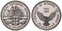 100 escudo 1995, srebro 18.52 g, stempel lustrza