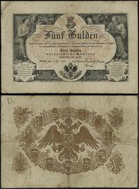 Austria, 5 guldenów, 7.07.1866