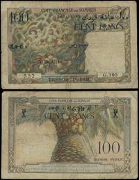 Dżibuti, 100 franków, 1952