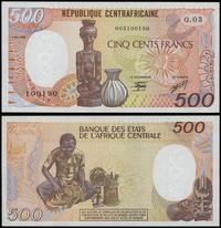 Republika Środkowoafrykańska, 500 franków, 1.01.1989