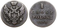 Polska, 1 grosz polski, 1828 FH
