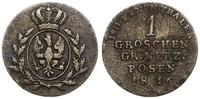 1 grosz 1816 A, Berlin, kropki po GR i HERZ, Hen