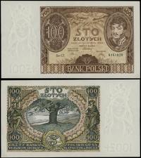 100 złotych 9.11.1934, seria CT, numeracja 61618