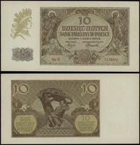10 złotych 1.03.1940, seria H, numeracja 7176601