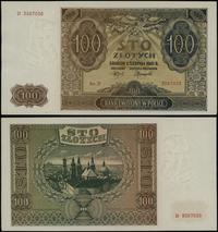 100 złotych 1.08.1941, seria D, numeracja 356702