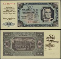 Polska, kopia banknotu 20 złotowego wykonana przez PTAiN, 1.07.1948
